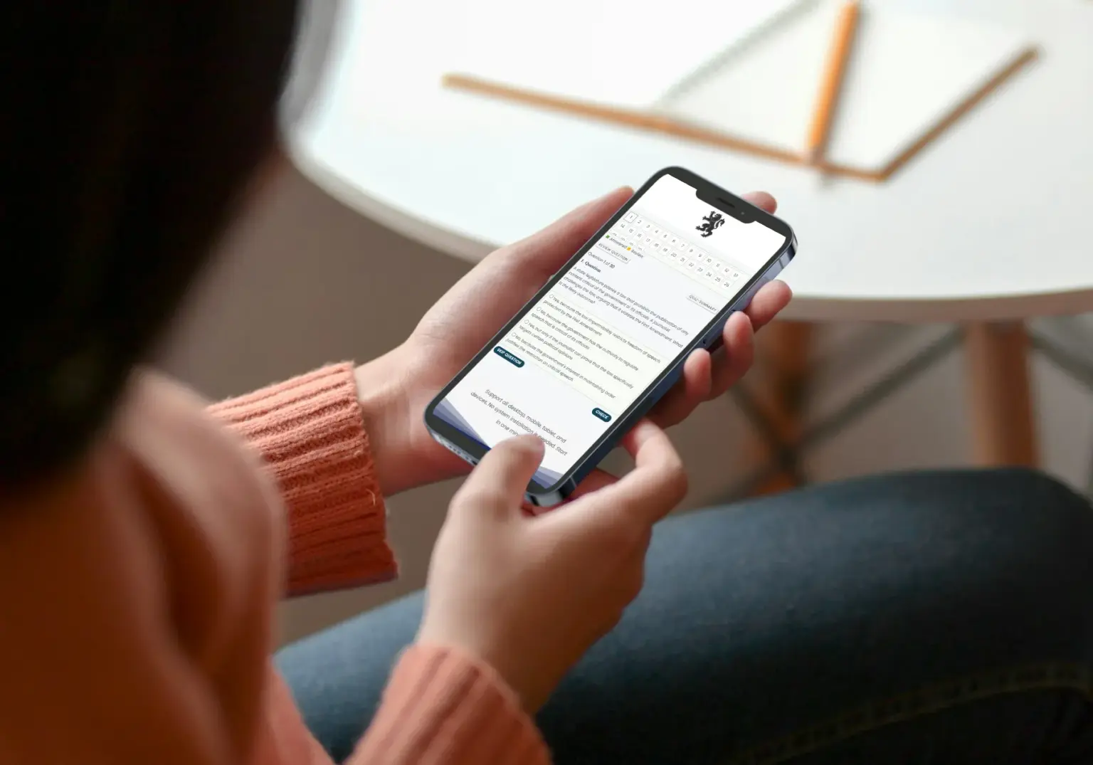 Scuba Conquer mobile study experience preview